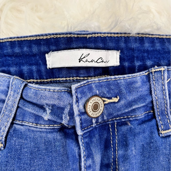 Denim style shorts - Picture 2 of 4